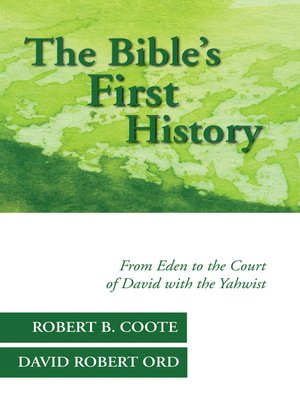 cover image of The Bible's First History